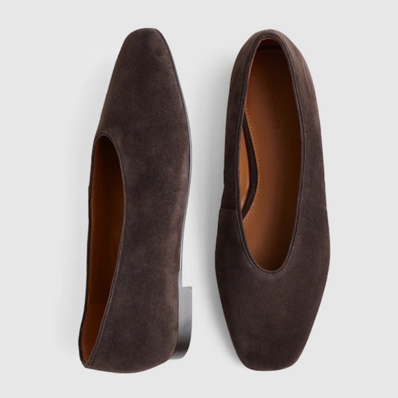 Madewell Shoes 5 Mylie Ballet Flat Brown Suede - Picture 13 of 13